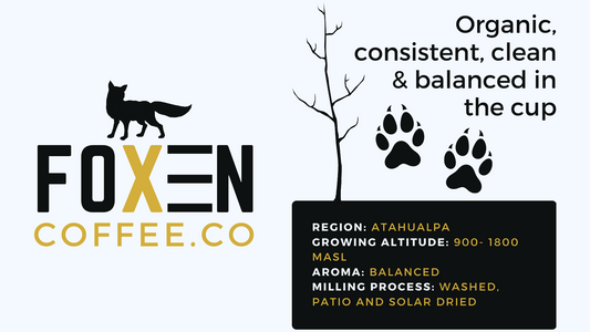 Organic Peru Atahualpa, Medium Roasted Coffee