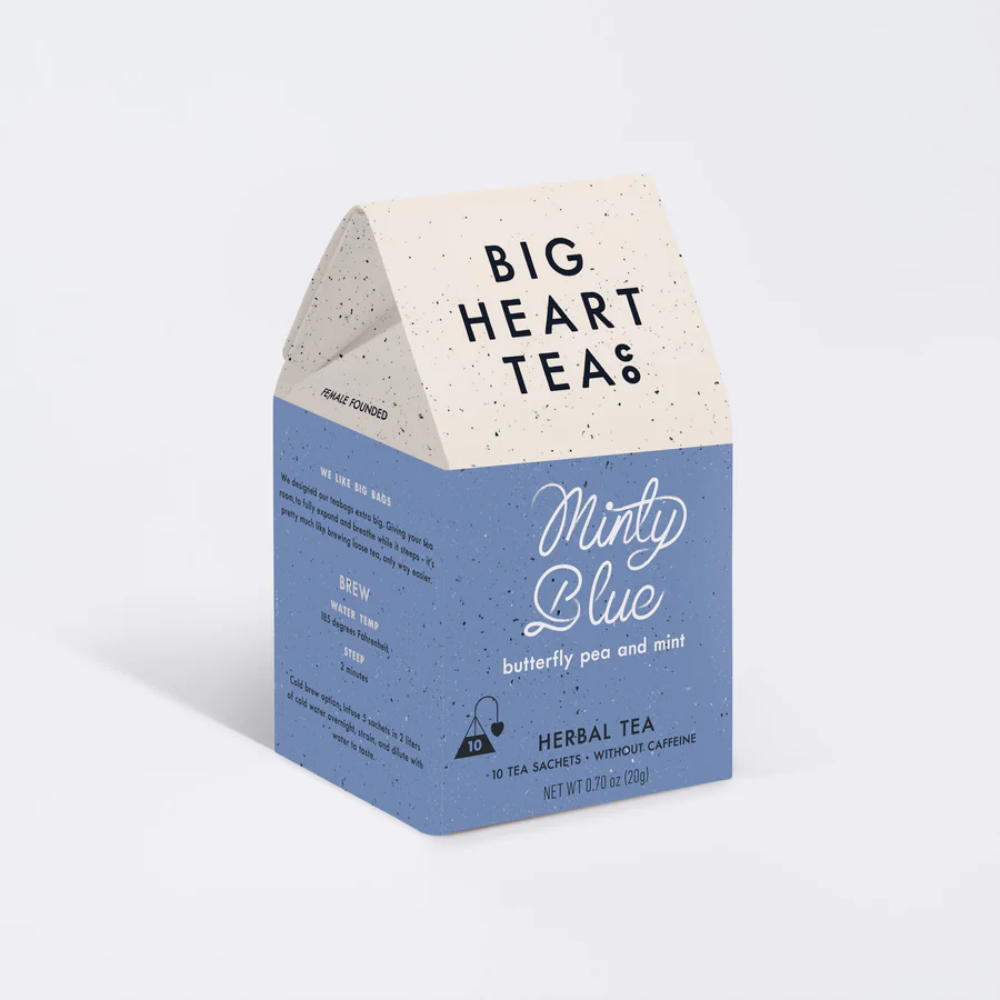 Herbal Tea, Minty Blue