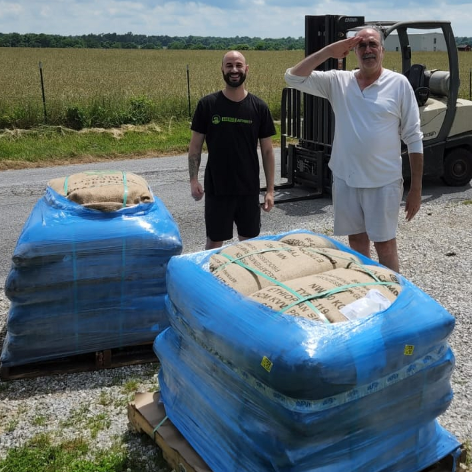 Our First Coffee Delivery
