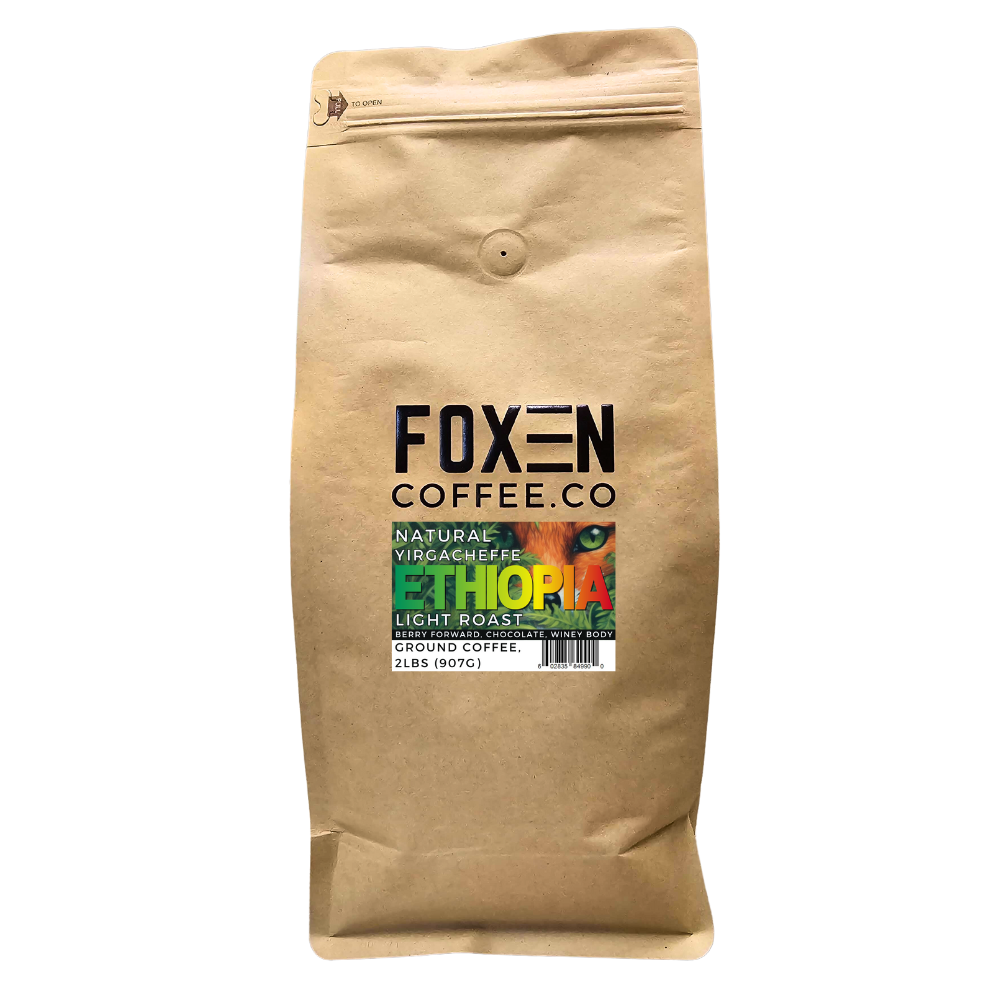 Ethiopia Yirgacheffe Natural Misty Valley, Light Roast Coffee