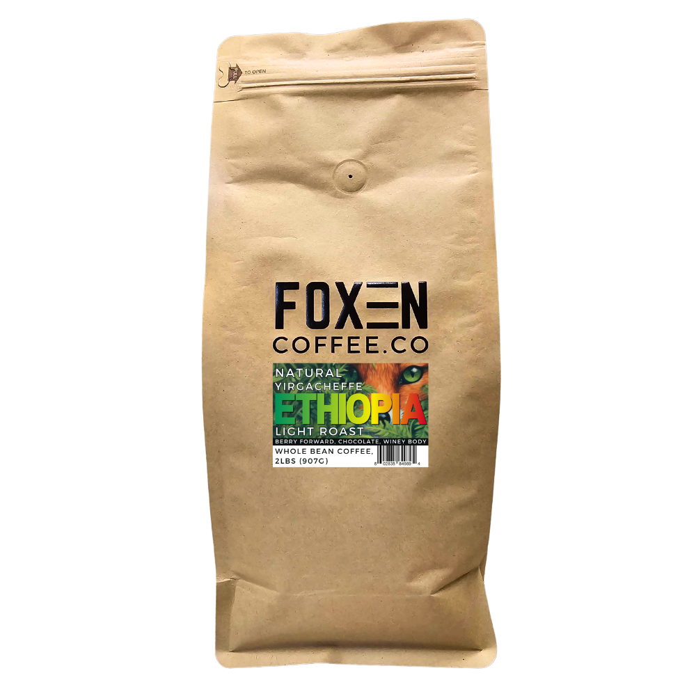 Ethiopia Yirgacheffe Natural Misty Valley, Light Roast Coffee