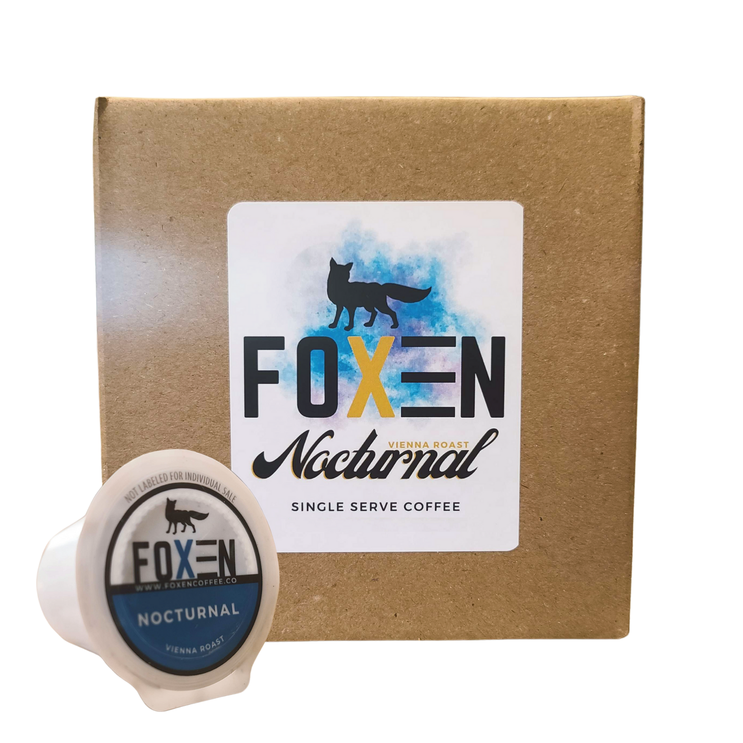 Nocturnal Blend Dark Roast Single Serve Coffee Pods, kcup
