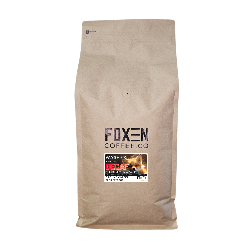 Ethiopian Decaffeinated, Medium Roast Coffee