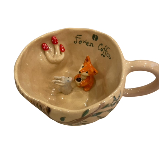 Handmade Foxen Coffee Mug 2026 Edition, 8 ounces