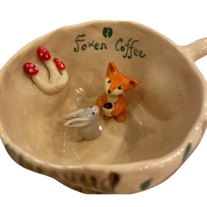 Handmade Foxen Coffee Mug 2026 Edition, 8 ounces