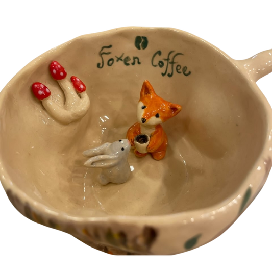 Handmade Foxen Coffee Mug 2026 Edition, 8 ounces