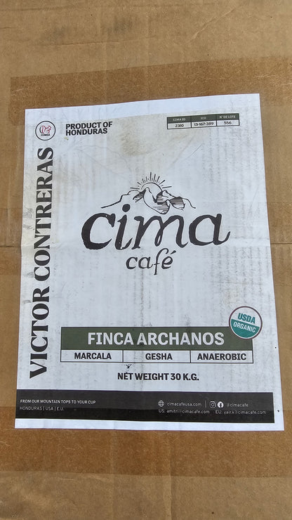 Honduras Anaerobic, Light Roast Coffee