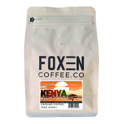 Kenya AA Nguvu, Medium Roast Coffee