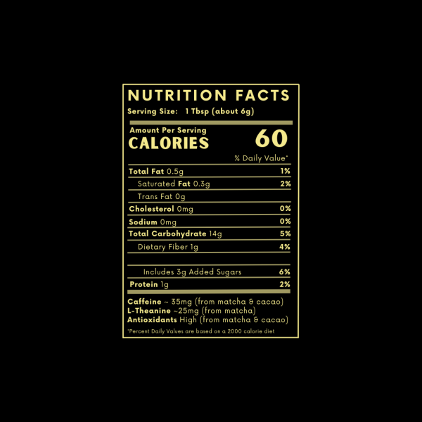 Matcha Chaka Premium Organic Japanese Matcha Green Tea Powder and Raw Cacao Blend