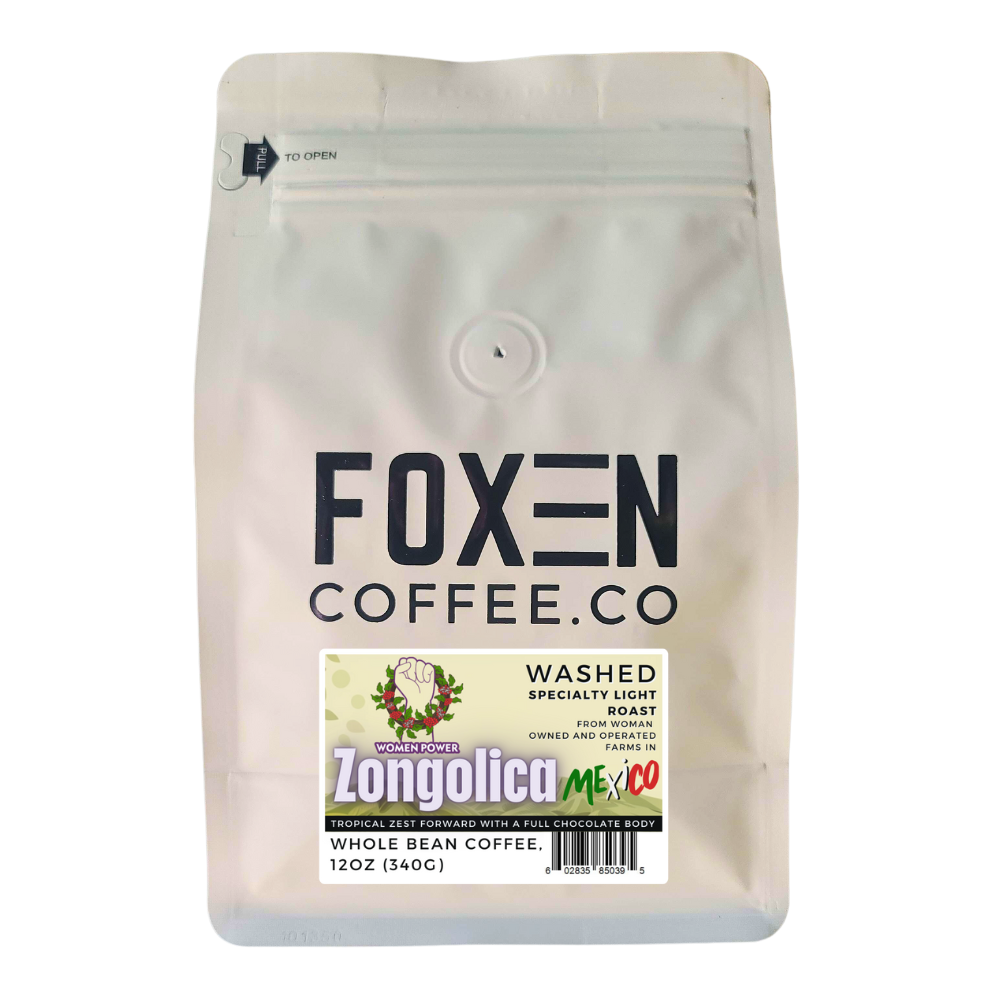 mexico zongolica washed light roast whole bean coffee 12 ounce