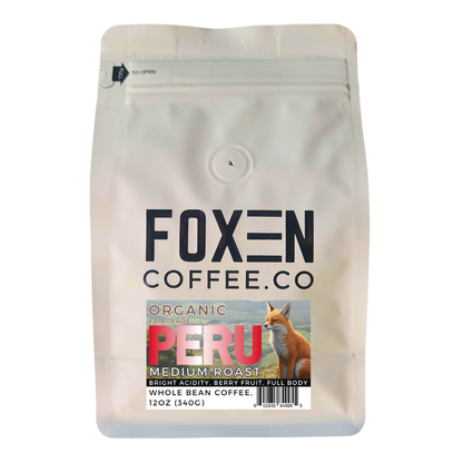 Fairtrade Organic Peru Medium Roast Coffee