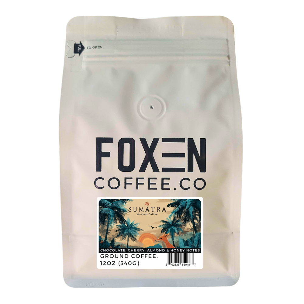 Sumatra Washed, Medium Roast Coffee