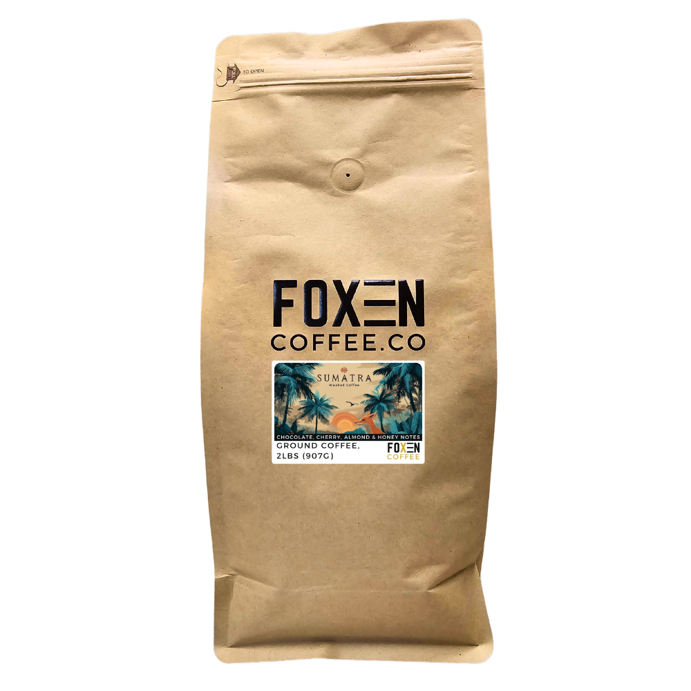 Sumatra Washed, Medium Roast Coffee