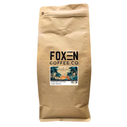 Sumatra Washed, Medium Roast Coffee