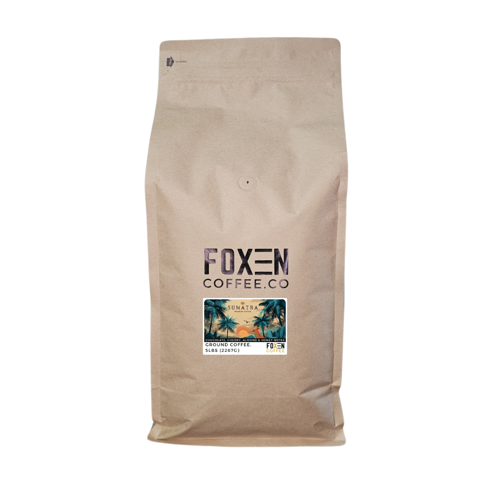 Sumatra Washed, Medium Roast Coffee
